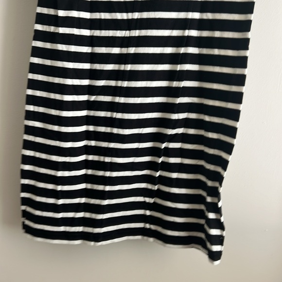 J.Crew Factory Size XS Striped Dress with Flutter Sleeves - Picture 9 of 17